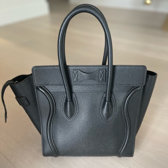 Black Celine Micro Luggage - Picture 13 of 15